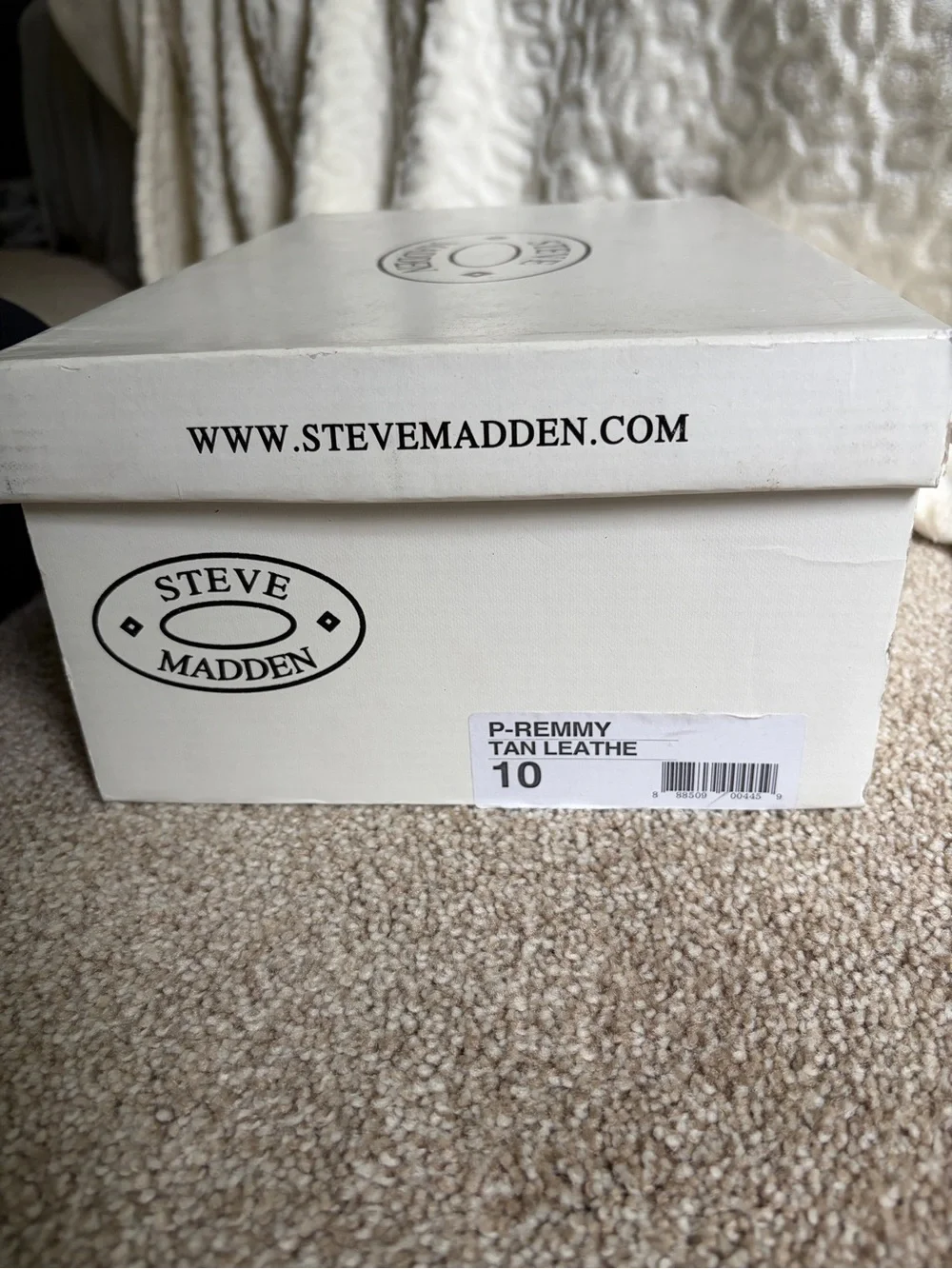 Steve Madden Tan Leather Chukka Wingtip Boots